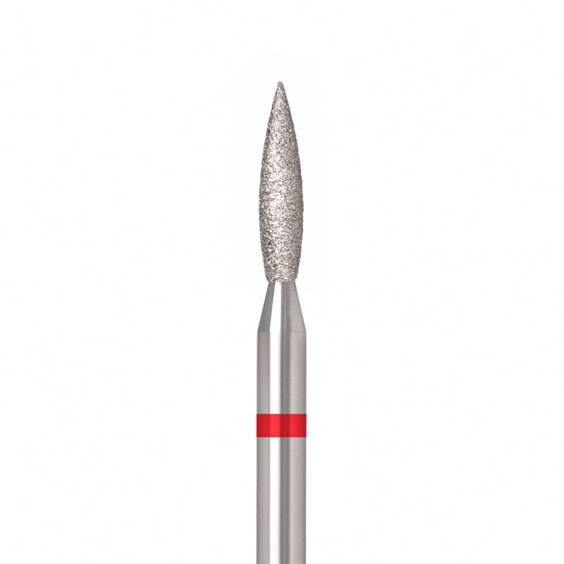 ULKA Diamand Freesbitje 2,3 lengte 10mm Rood