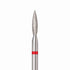 ULKA Diamand Freesbitje 2,3 lengte 10mm Rood