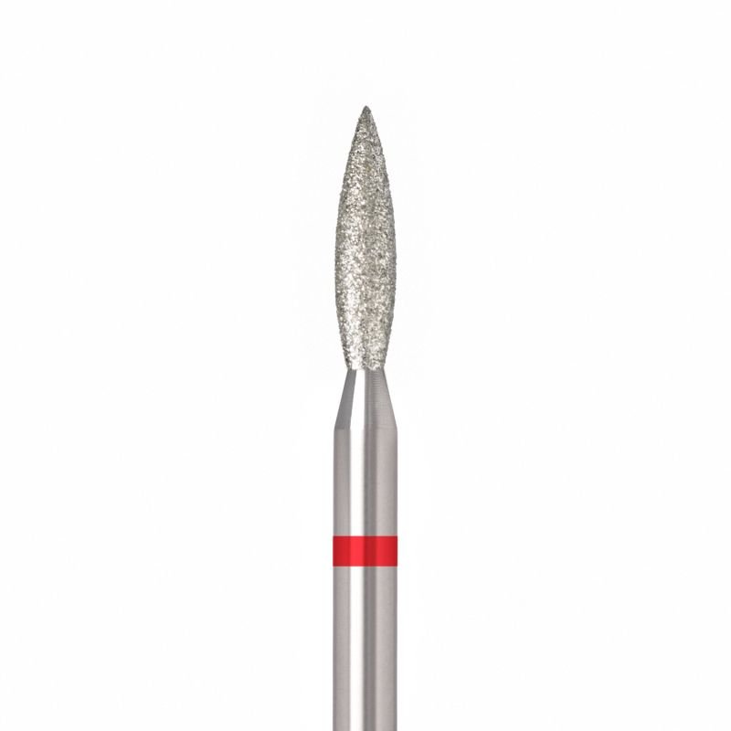 ULKA Diamand Freesbitje 2,1 lengte 10mm Rood