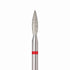 ULKA Diamand Freesbitje 2,1 lengte 10mm Rood