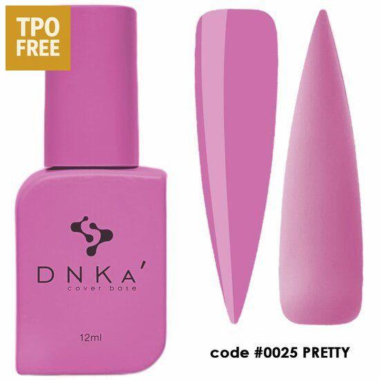 DNKa 0025 Pretty kopen roze biab met stalen voorbeelden in twee tinten en TPO free label