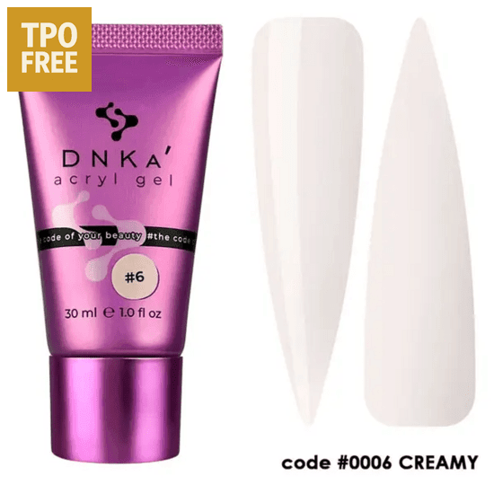 DNKa acryl gel kopen tube met 30 ml creamy witte gel voor nagelverzorging en versteviging
