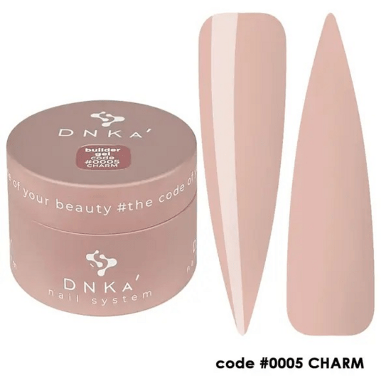 DNKa builder gel DNKa Charm kopen in zachte roze tint voor nagelversteviging en design