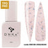 DNKa cover base 12ml biab flesje met roze nagelstalen met blauwe en gouden spikkels