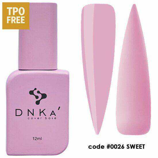 DNKa cover base kopen roze nagellakfles 12ml met twee nagelstaaltips code 0026 Sweet