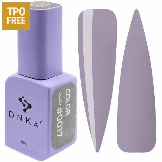 DNKa gellak 12 ml kopen lavendelkleurige nagellak fles met kleurstaal nummer 0017
