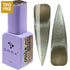 DNKa gellak bohemian cat eye in paarse fles met twee nagelstalen in groene metallic tint