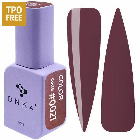 Gellak DNKa 0021 kopen paarse nagellak flesje met kleurcode en kleurvoorbeelden