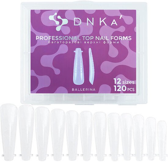 DNKa Herbruikbare Bovenste Nagelvormen 120stuks - SimDi Beauty