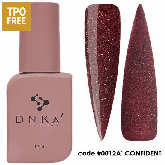 DNKa nagellak flesje en glanzende rode nageltips met glitters uit nagelgroothandel online