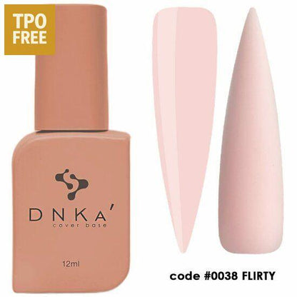 DNKa cover base in zachtroze kleur code 0038 Flirty van nagelgroothandel producten