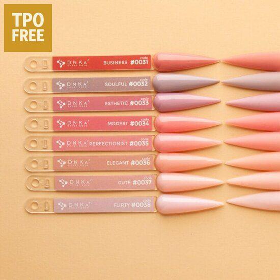Professionele nagellak groothandel DNKa met diverse roze en nude tinten van TPO Free nagellak