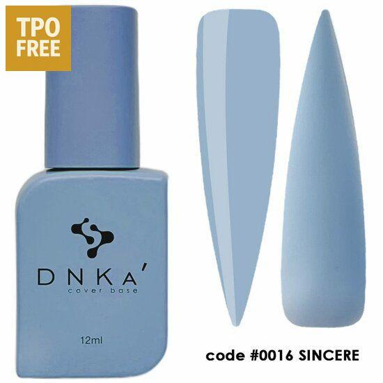 Blauwe DNKa cover base 12ml voor professionele nagelproducten met TPO vrije formule