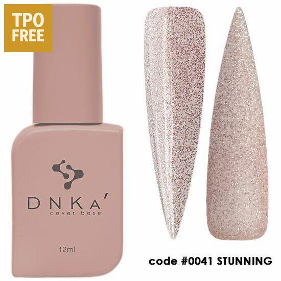 DNKa professionele nagelproducten cover base 12ml in neutrale kleur met glanzende afwerking