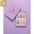 DNKa Summer gellak set met zes pastelkleurige nagellakken in een lila geschenkdoos