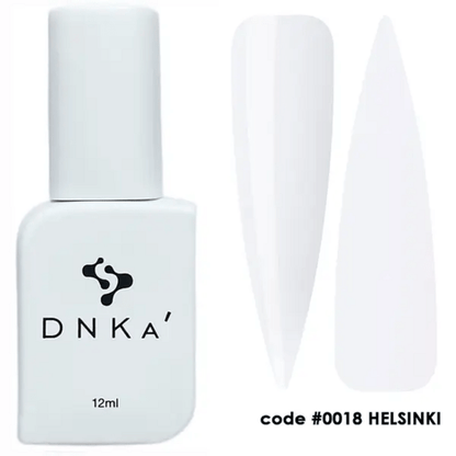 DNKa Top Cover Finish 12ml in kleur code 0018 Helsinki wit glanzend