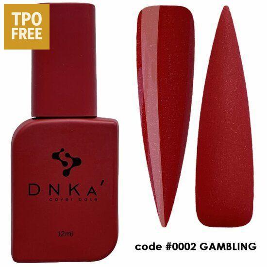 Donkerrode DNKa base code 0002 Gambling met TPO-vrije nagelproducten voor veilige nagelverzorging