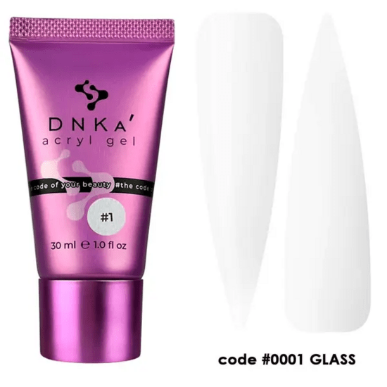 DNKa transparante acryl gel voor nagels in 30 ml tube voor duurzame nagelversterking
