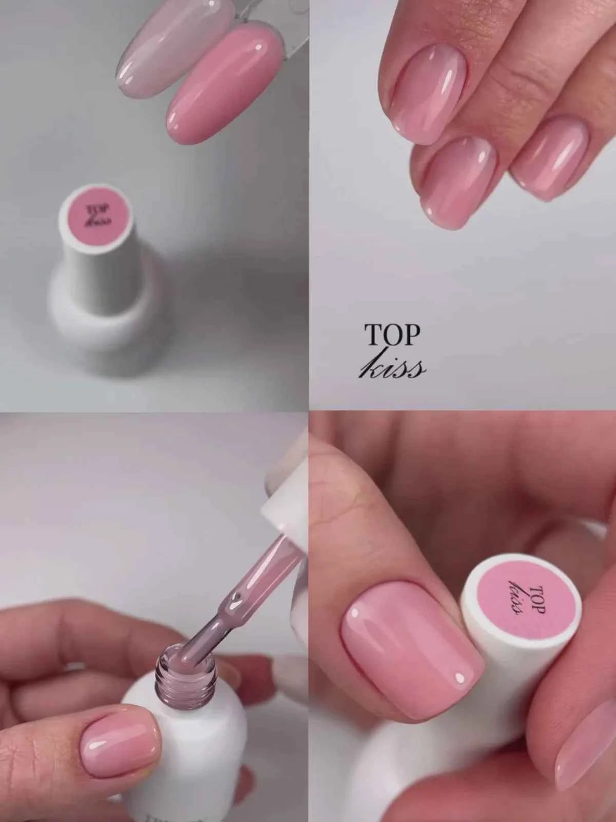 Cover Top KISS 10ml, Trendy Nails