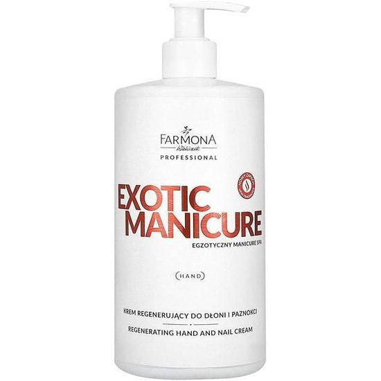 Farmona EXOTIC MANICURE Herstellende Hand - En Nagelcreme 500ml - SimDi Beauty