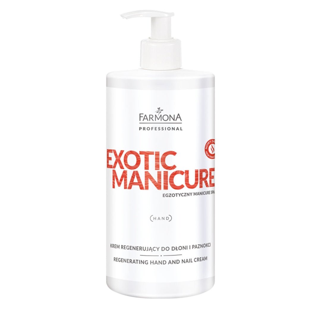 FARMONA EXOTIC MANICURE Regenerating Hand And Nail Cream 500ml - SimDi Beauty