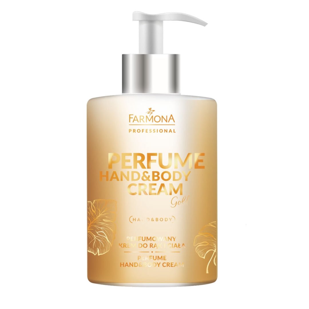 FARMONA PERFUME HAND&amp;BODY CREAM Gold 300 ml - SimDi Beauty