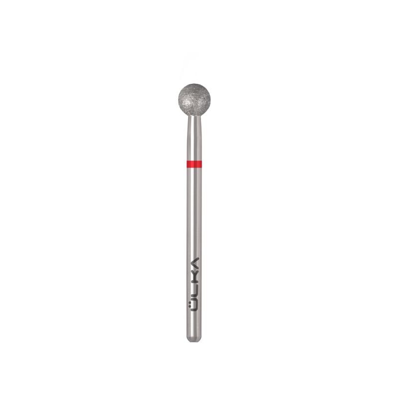 ULKA Diamand Freesbitje Bol 5mm Rood