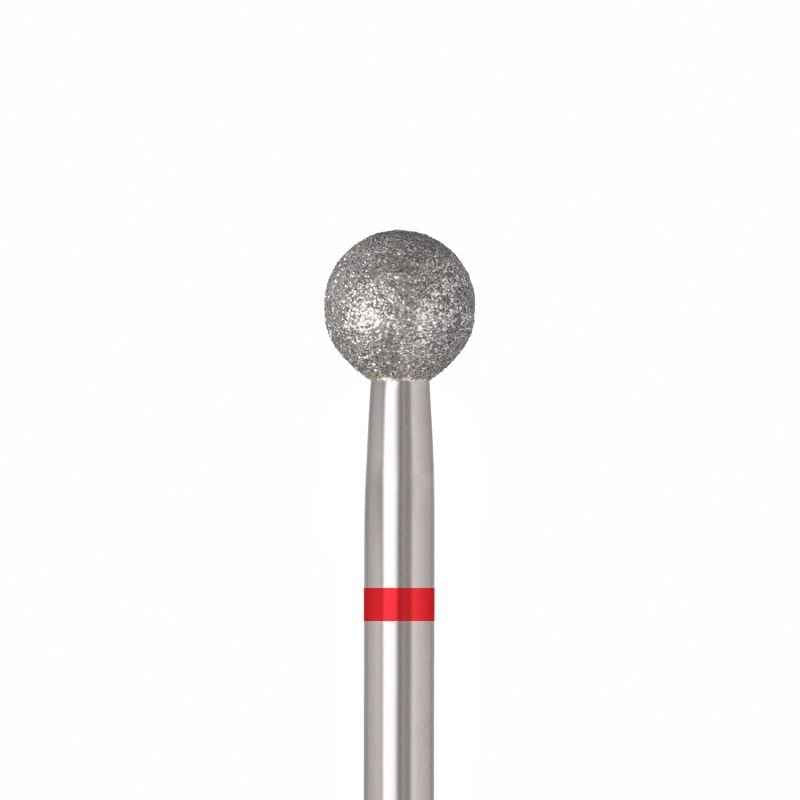 ULKA Diamand Freesbitje Bol 5mm Rood
