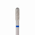 ULKA Diamand Freesbitje Rond Cilinder 3mm lengte 10mm Blauw
