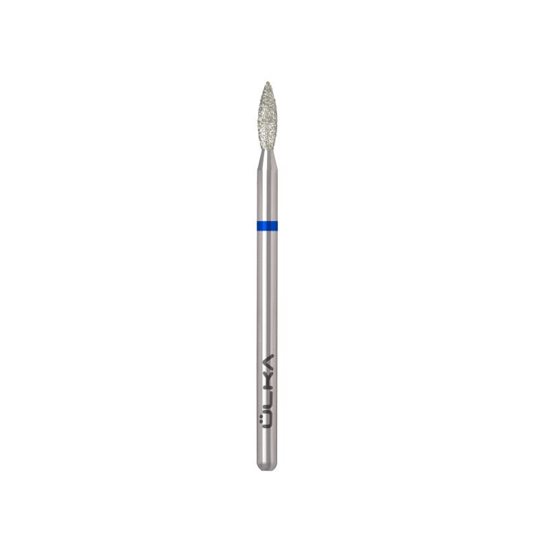 ULKA Diamand Freesbitje 2,3 lengte 8mm Blauw