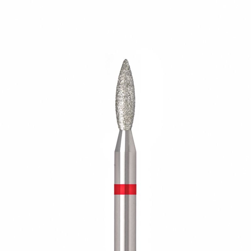 ULKA Diamand Freesbitje 2,1 lengte 8mm Rood