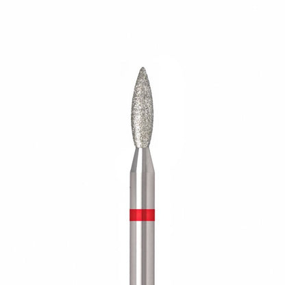 ULKA Diamand Freesbitje 2,1 lengte 8mm Rood