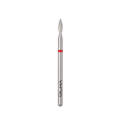 ULKA Diamand Freesbitje 2,3 lengte 8mm Rood