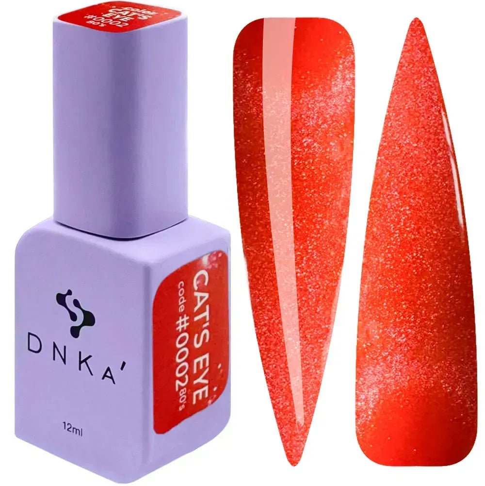 Gellak DNKá Cat´s Eye 0002 80´s HEMA/TPO FREE, 12ml - SimDi Beauty
