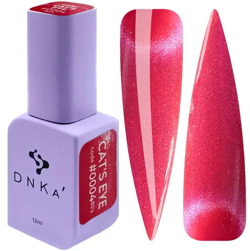 Gellak DNKá Cat´s Eye 0004 80´s HEMA/TPO FREE, 12ml - SimDi Beauty