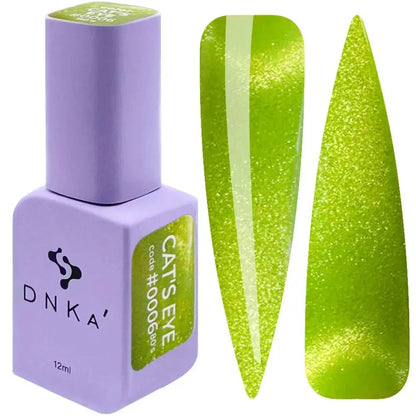 Gellak DNKá Cat´s Eye 0006 80´s HEMA/TPO FREE, 12ml - SimDi Beauty