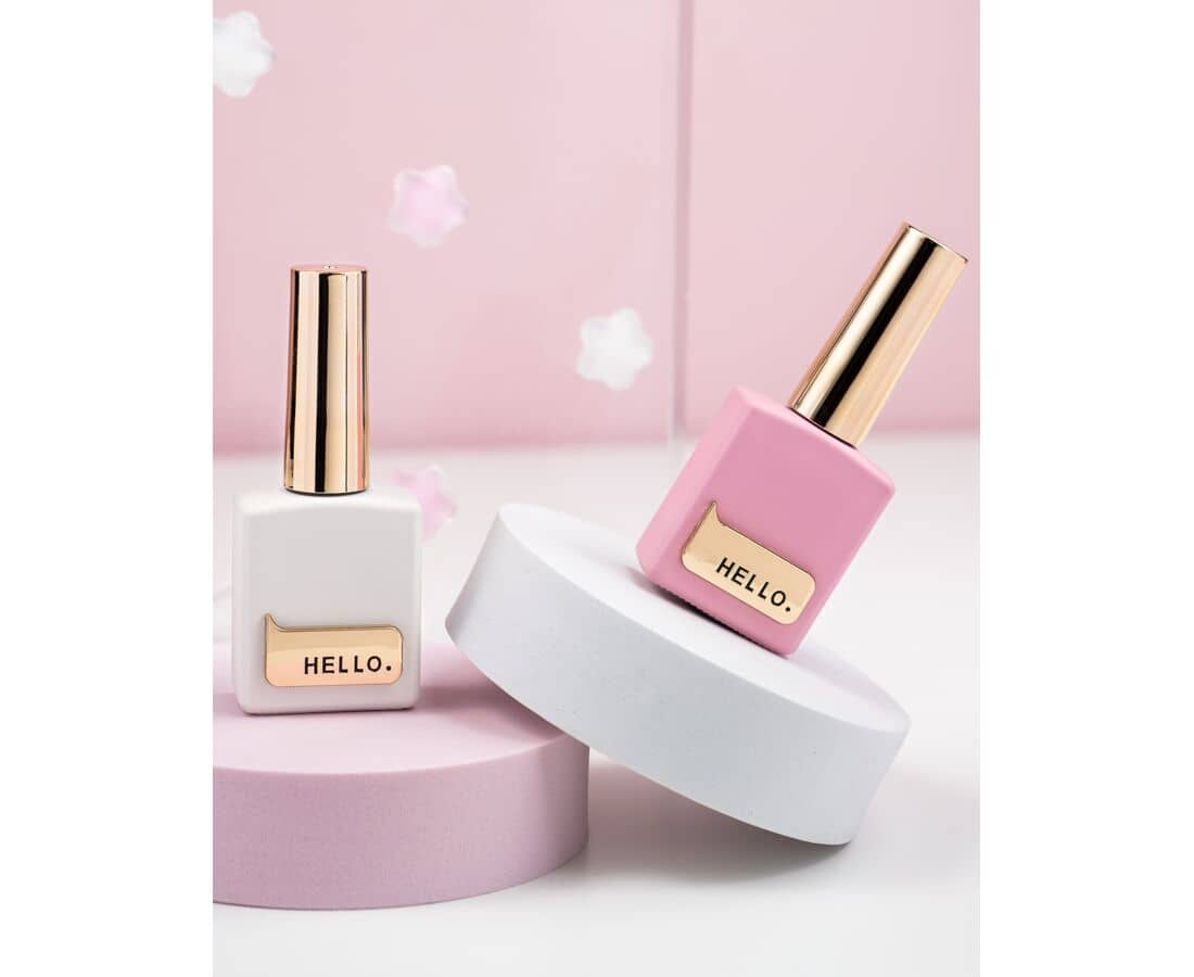 HEYLOVE top coat milky way in wit en roze voor perfecte nagels
