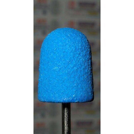 Blauw herbruikbaar pedicure bitje voor het verwijderen van eelt en verzorging van de voeten