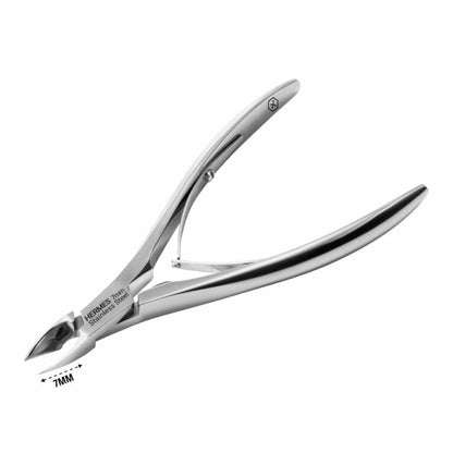 MAVE Cosmetics professionele nagelriemtang van hoogwaardig roestvrij staal voor perfecte nagelverzorging.