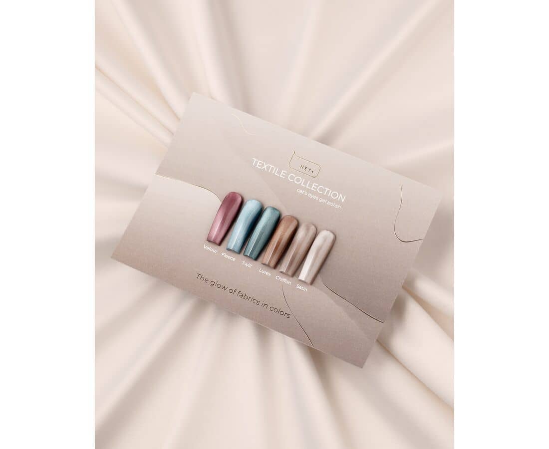 HEYLOVE cat eye gellak velour kopen, set van 5 nagellakken in pastelkleuren