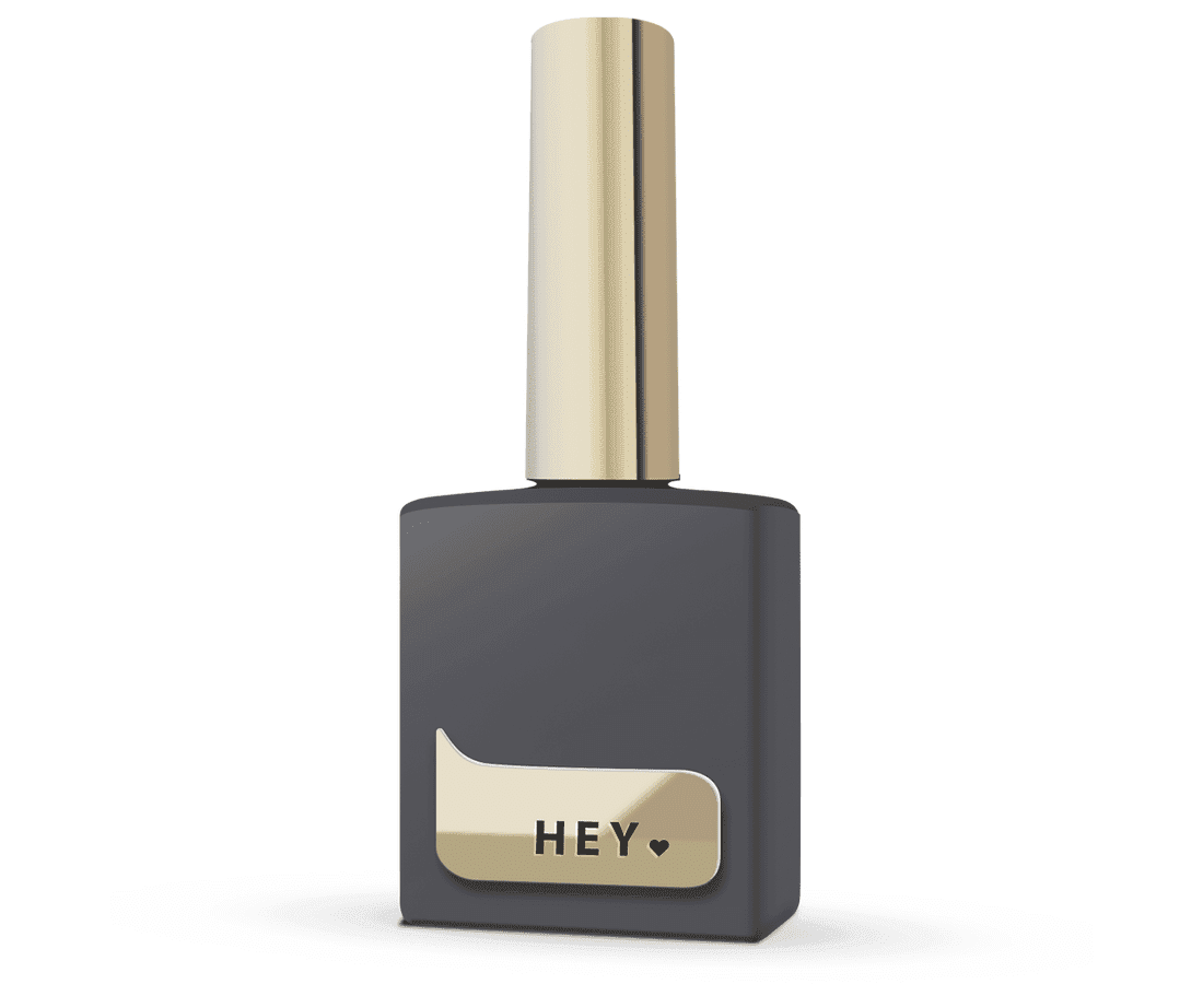 HEYLOVE top coat nagellak in zwart voor een glanzende afwerking