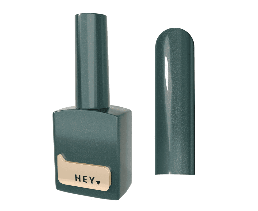 HEYLOVE cat eye gellak groen voor glanzende manicure