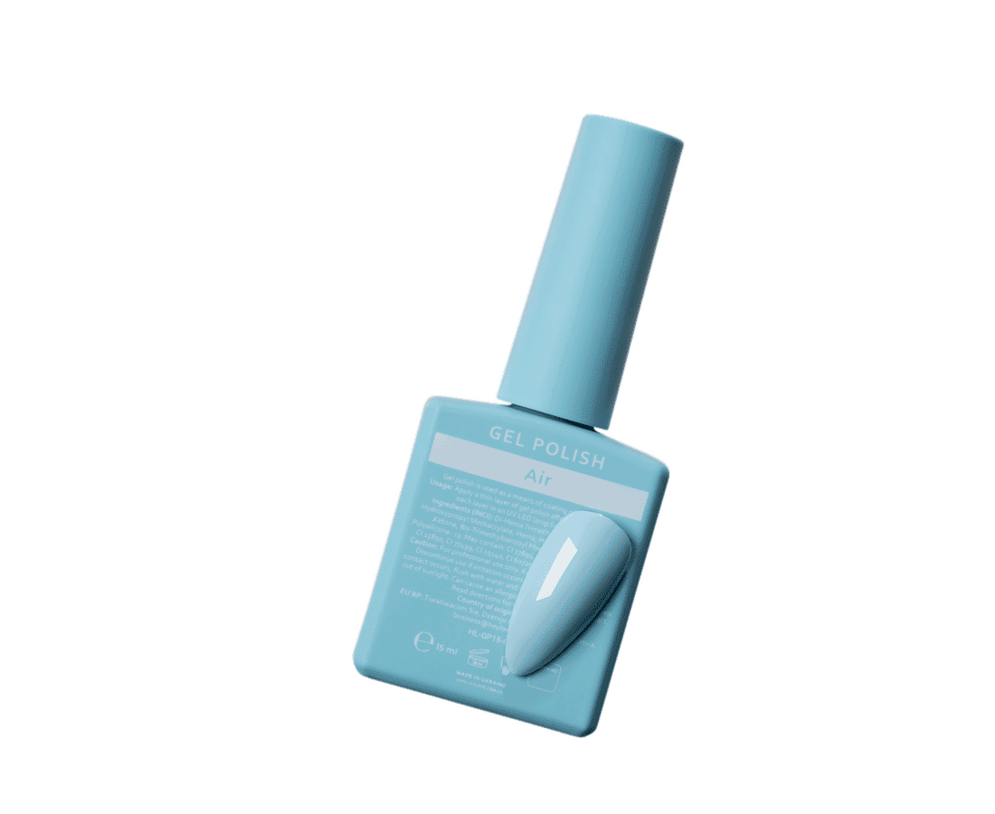 HEYLOVE gellak HEYLOVE AIR 15ml in lichtblauwe kleur voor manicure