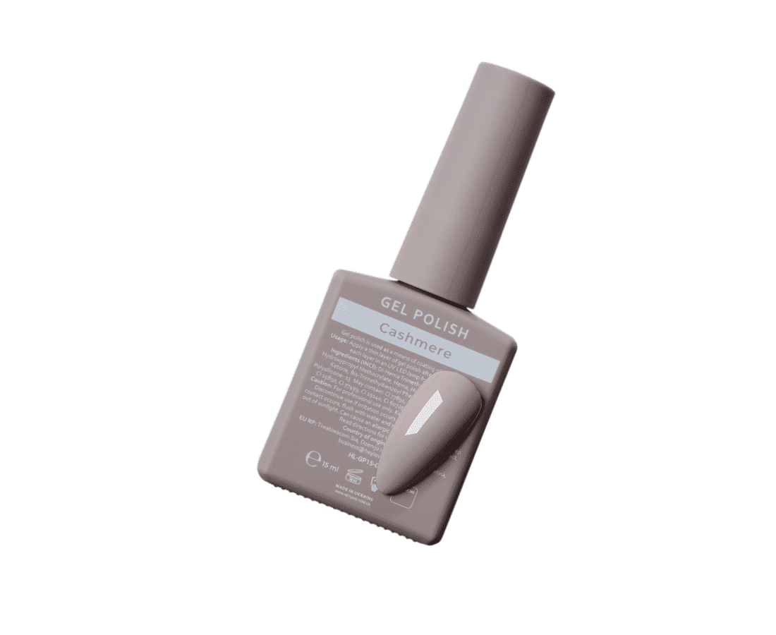 HEYLOVE gellak cashmere in een neutrale kleur voor nagelverzorging