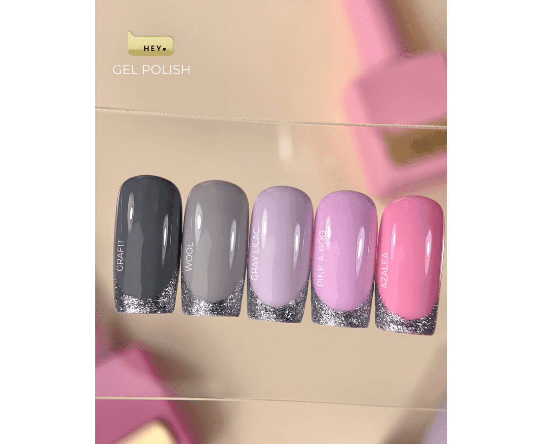 HEYLOVE Gellak GRAY LILAC, 15ml - SimDi Beauty