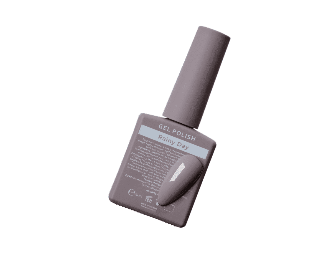 HEYLOVE gellak Rainy Day 15ml kopen, lichtgrijze gellak voor een elegante look