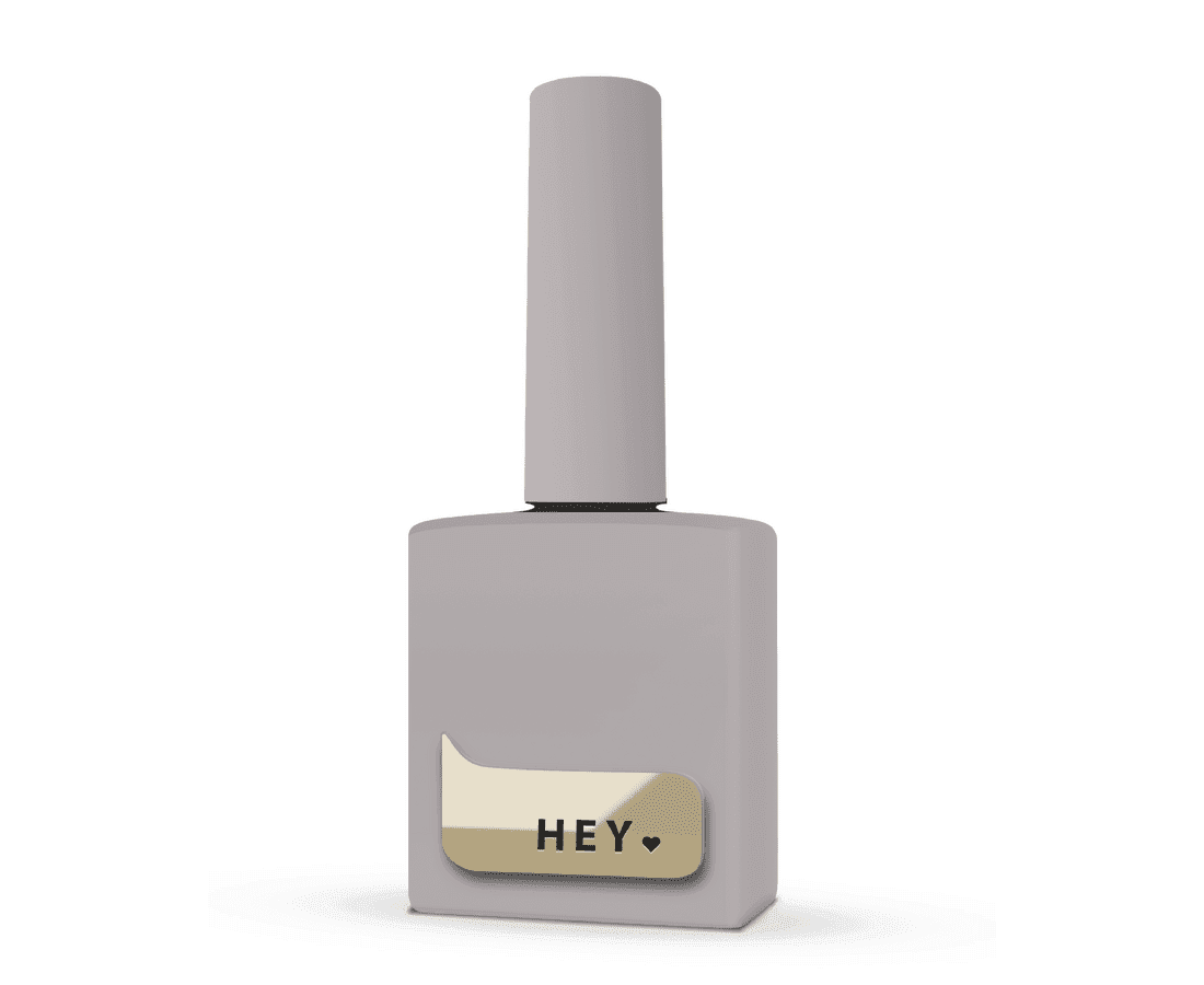 HEYLOVE gellak WOOL 15ml in een neutrale grijze tint voor stijlvolle nagels