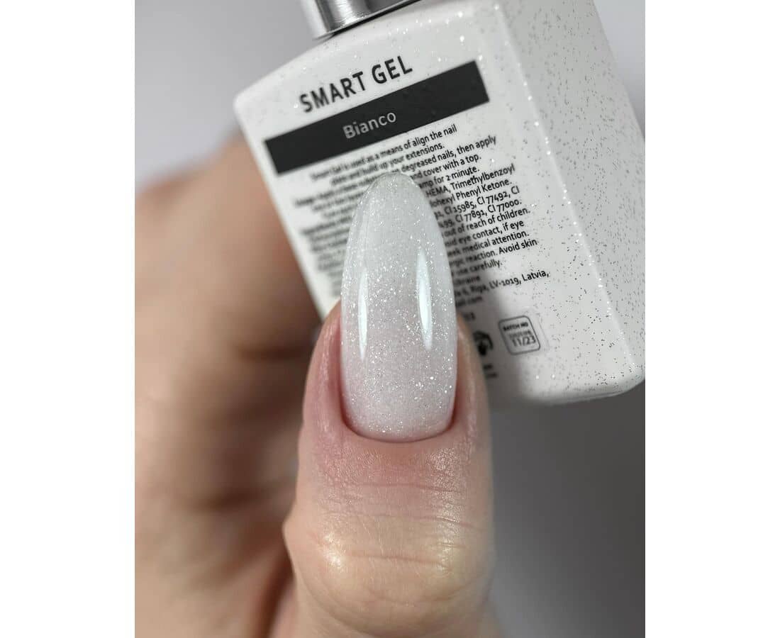HEYLOVE Smart Gel BIAB wit kopen met glanzende afwerking voor nagels