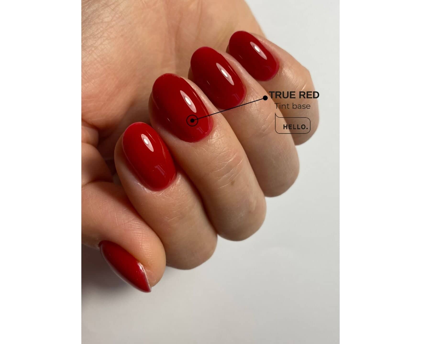 HEYLOVE Tint Base TRUE RED – 15 ml - SimDi Beauty