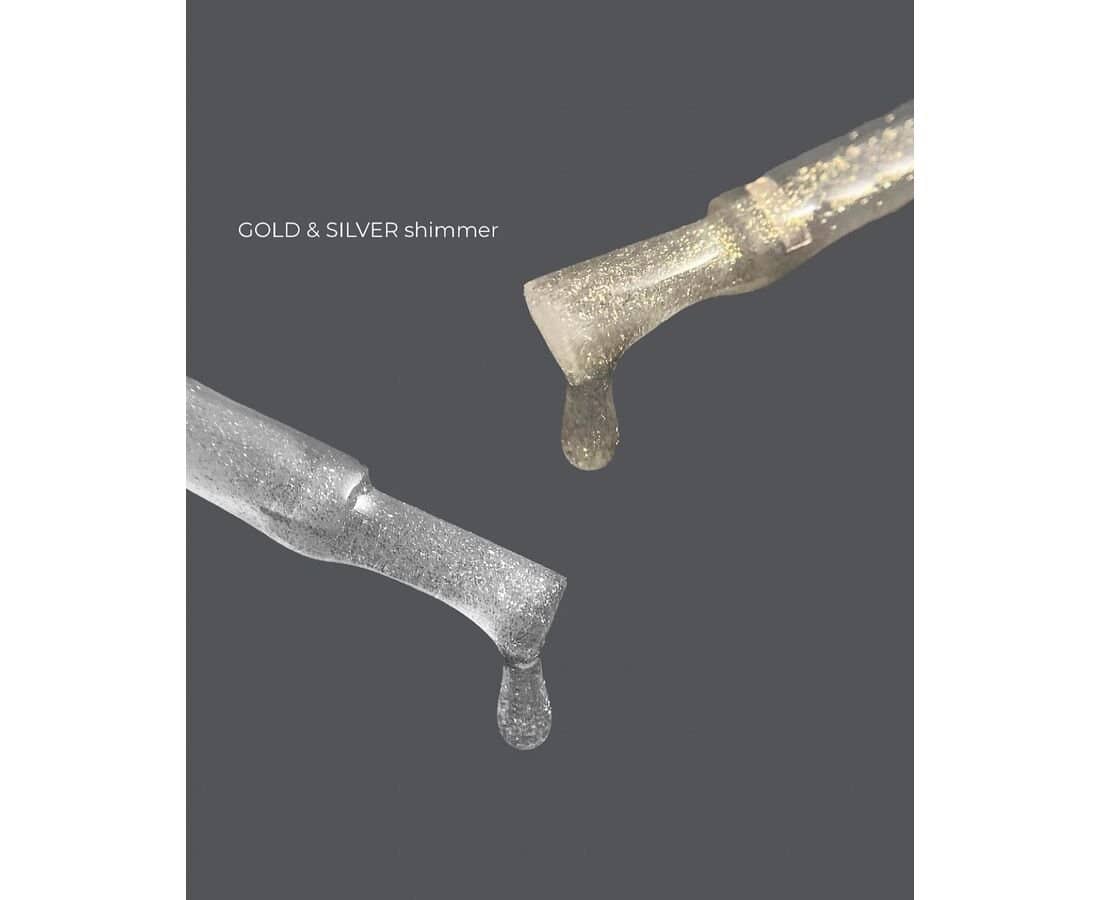 HEYLOVE Top Coat GOLD SHIMMER, 15ml - SimDi Beauty